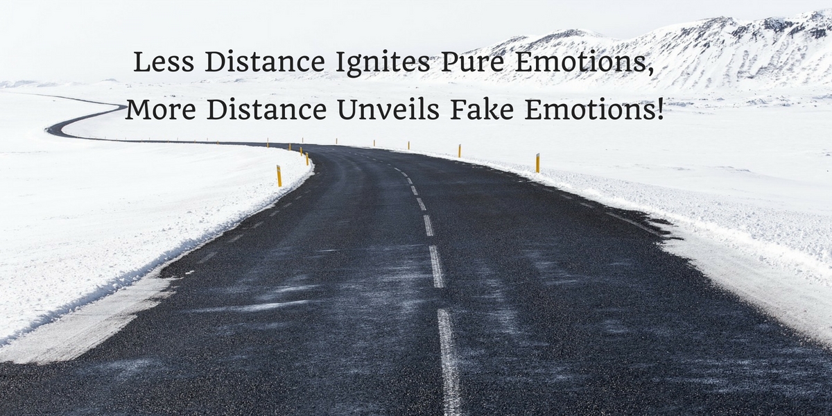 Relationship Between Distance And Emotions